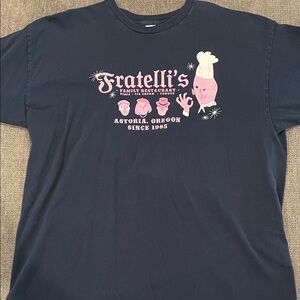 Goonies - Fratelli’s tee - Navy 100% cotton